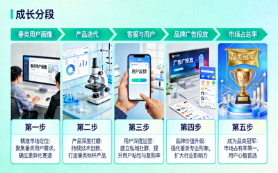 一个专注于垂类市场的品牌如何成为品类冠军的成长路径图